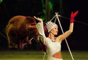 实拍英国大马戏团惊艳演出图片