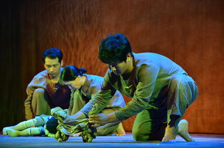 韩国木偶剧团与驯兽表演团的奇幻舞台融合